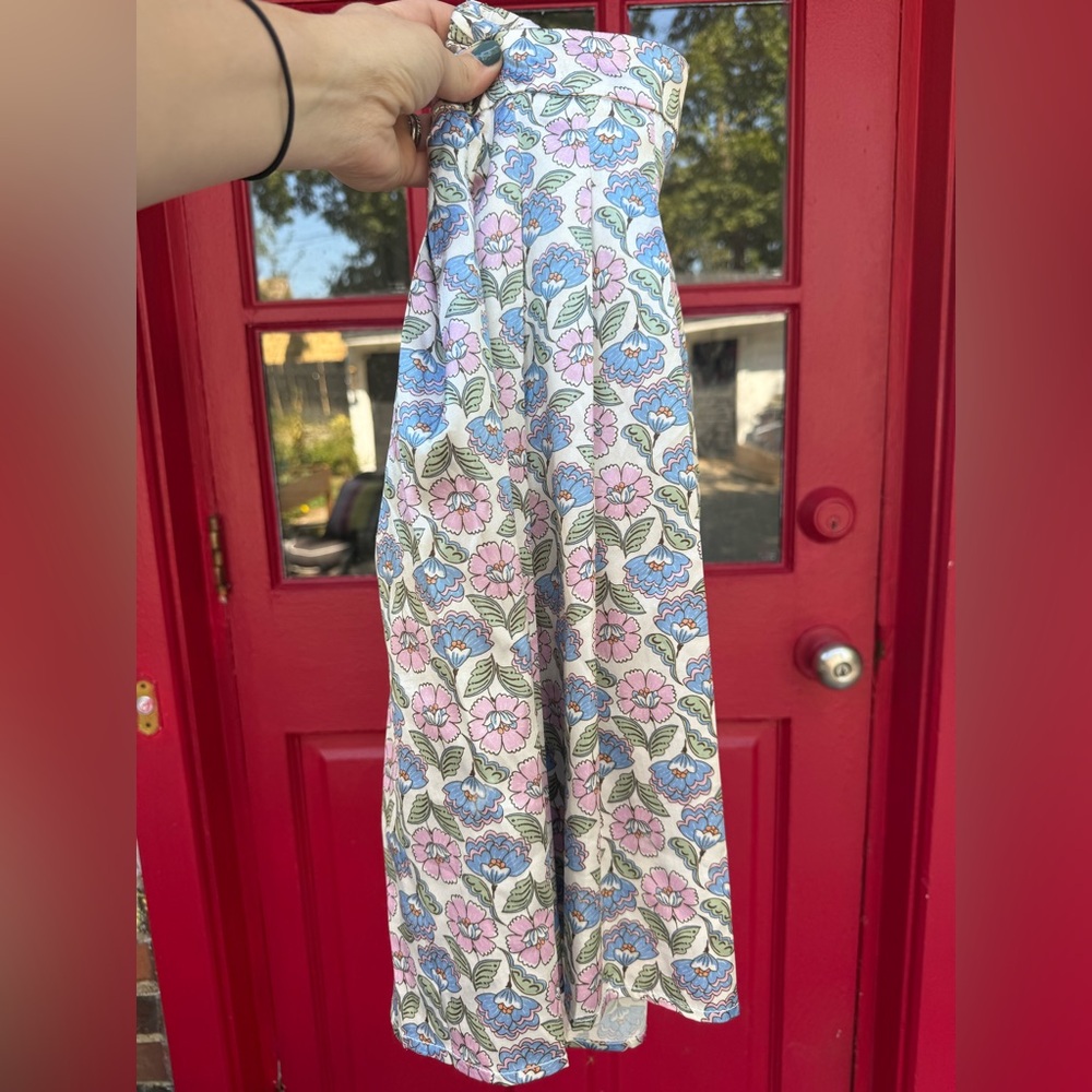 Zara midi pleated Floral Patterned Skirt